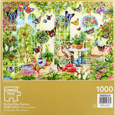 Butterflies Dance - Corner Piece puzzle collectible [Barcode 5052089293434] - Main Image 4