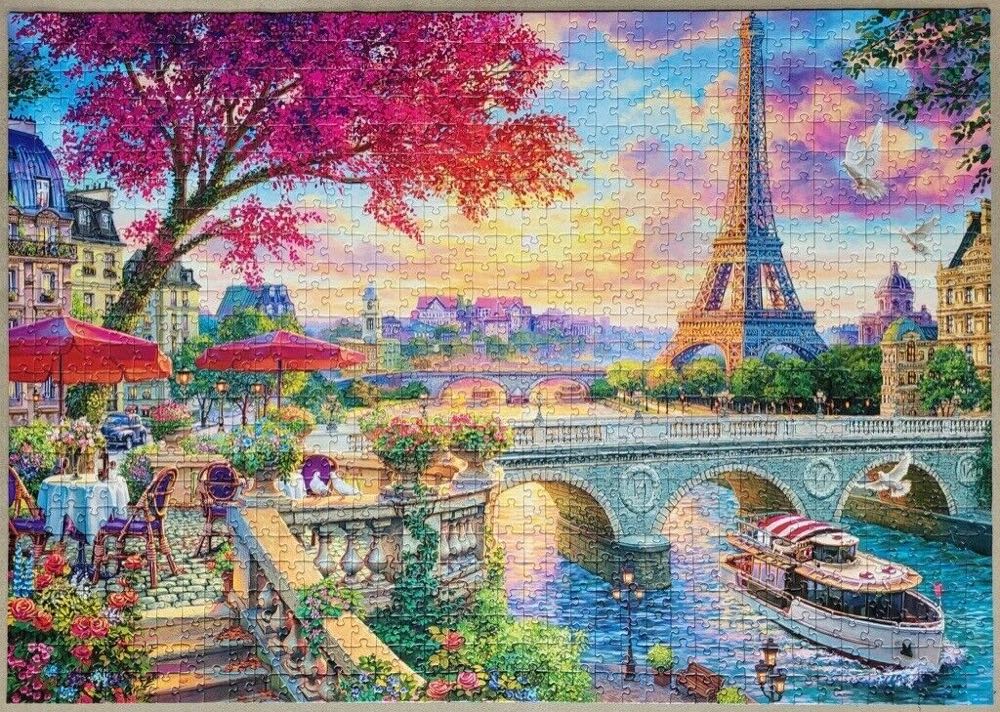 Blooming Paris - Corner Piece puzzle collectible [Barcode 5052089301931] - Main Image 2