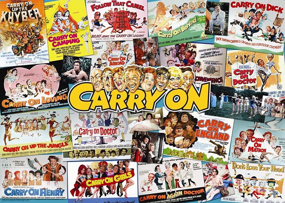 Carry On Movie Posters - Falcon de luxe puzzle collectible [Barcode 8710126138243] - Main Image 2