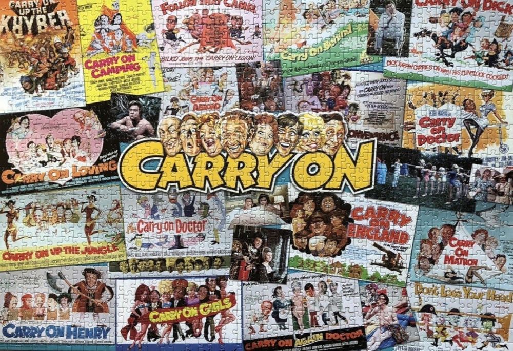Carry On Movie Posters - Falcon de luxe puzzle collectible [Barcode 8710126138243] - Main Image 3