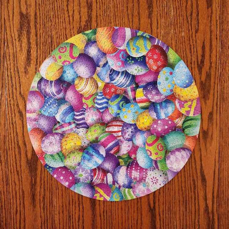 Done Kept In House Easter Eggs - SUNSOUT INC puzzle collectible [Barcode 796780348738] - Main Image 2