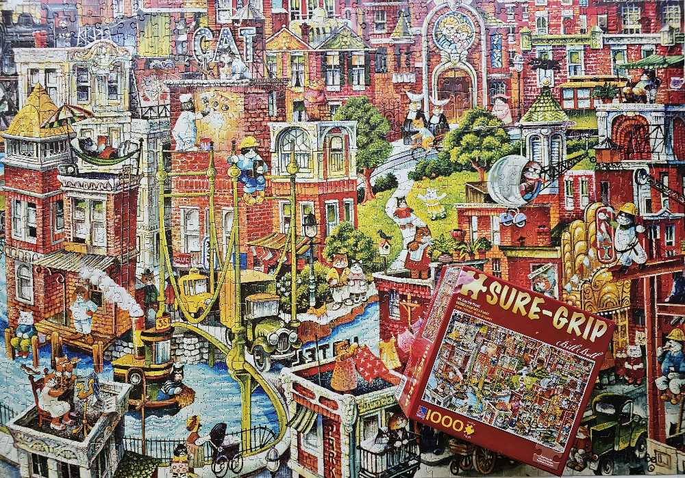 Cat City - Sure-lox puzzle collectible [Barcode 686141710000] - Main Image 3