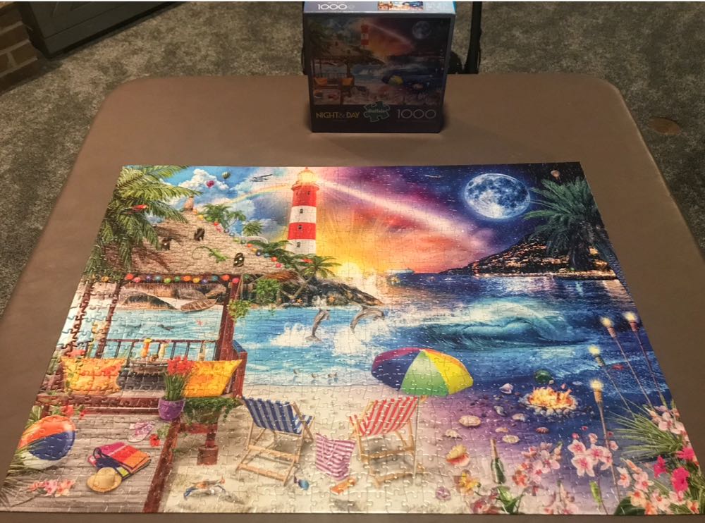 Life’s A Beach - 3, 4/18/20 - Buffalo Games puzzle collectible [Barcode 079346996070] - Main Image 3