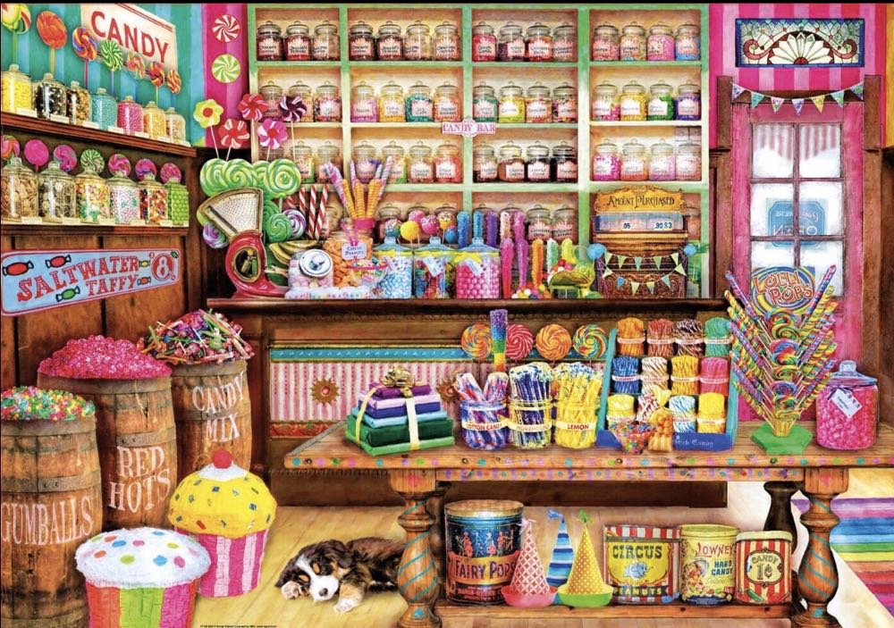 The Candy Shop - Educa puzzle collectible [Barcode 8412668171046] - Main Image 2
