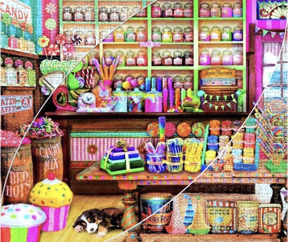The Candy Shop - Educa puzzle collectible [Barcode 8412668171046] - Main Image 4