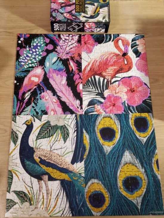 Birds Of A Feather Collage - Anker Play Products puzzle collectible [Barcode 810028217409] - Main Image 3