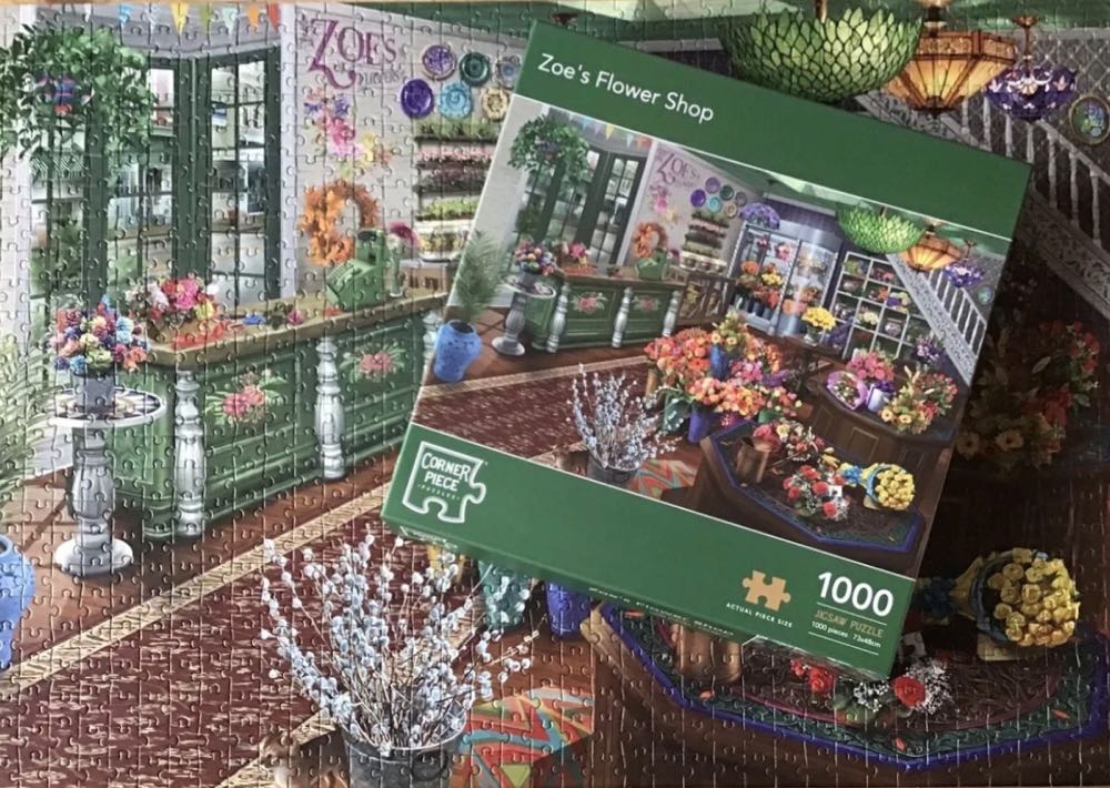 Zoe’s Flower Shop - Corner Piece puzzle collectible [Barcode 5052089303584] - Main Image 4