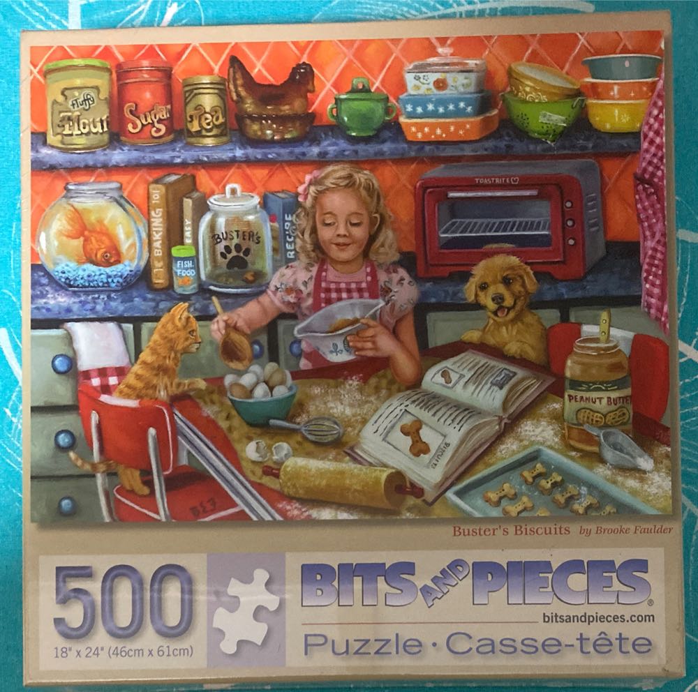 Buster’s Biscuits - Bits And Pieces puzzle collectible [Barcode 192949041197] - Main Image 1