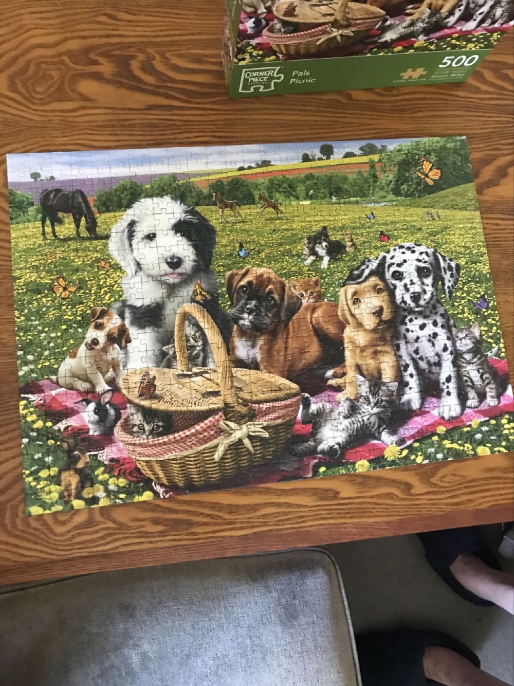 Pals Picnic - Corner Piece puzzle collectible [Barcode 5052089269545] - Main Image 2