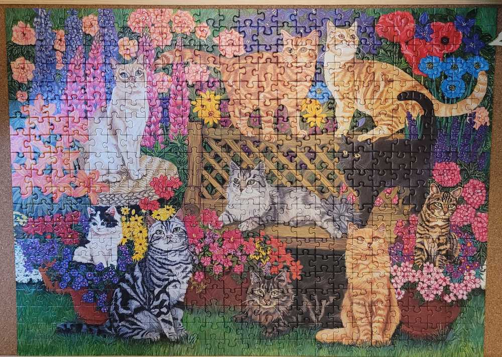 The Garden Party SOLD  - Ravensburger 🇬🇧 puzzle collectible [Barcode 4005556142460] - Main Image 2