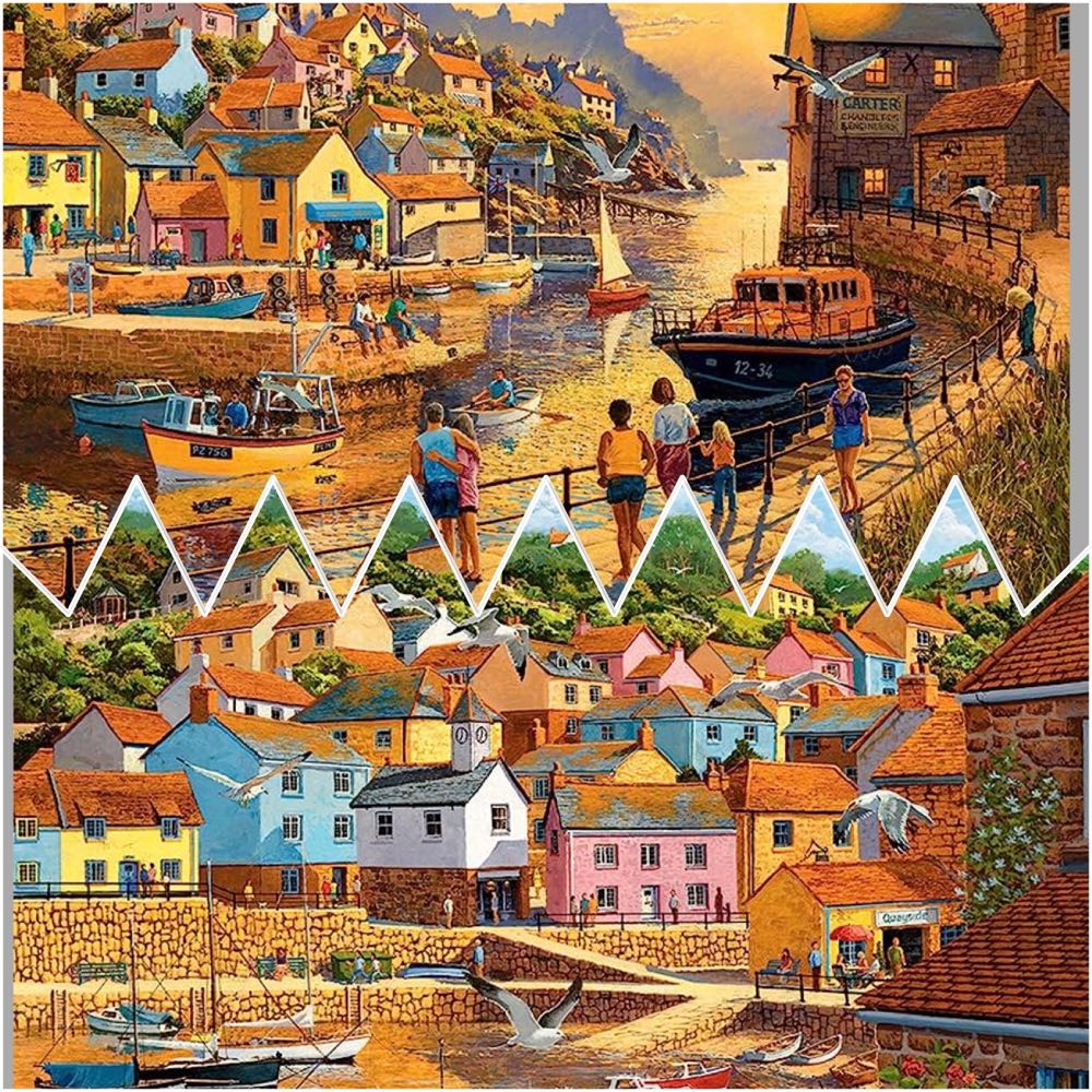 Coastal Retreat - Ravensburger puzzle collectible [Barcode 4005556140763] - Main Image 2