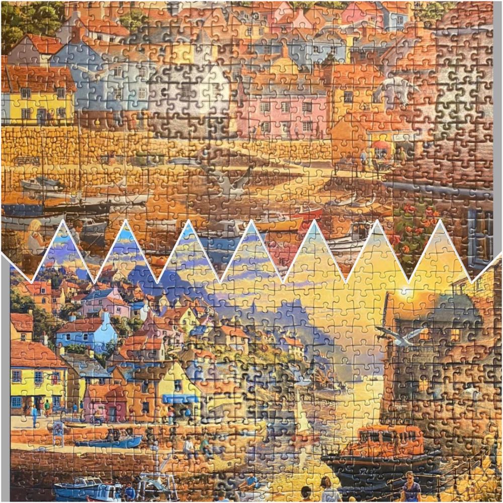 Coastal Retreat - Ravensburger puzzle collectible [Barcode 4005556140763] - Main Image 3