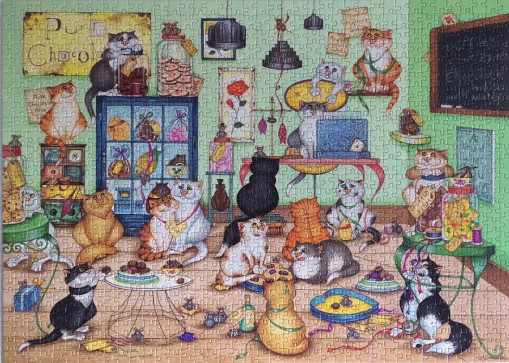 Purrfect Chocolate - Gibsons puzzle collectible [Barcode 5012269061642] - Main Image 3