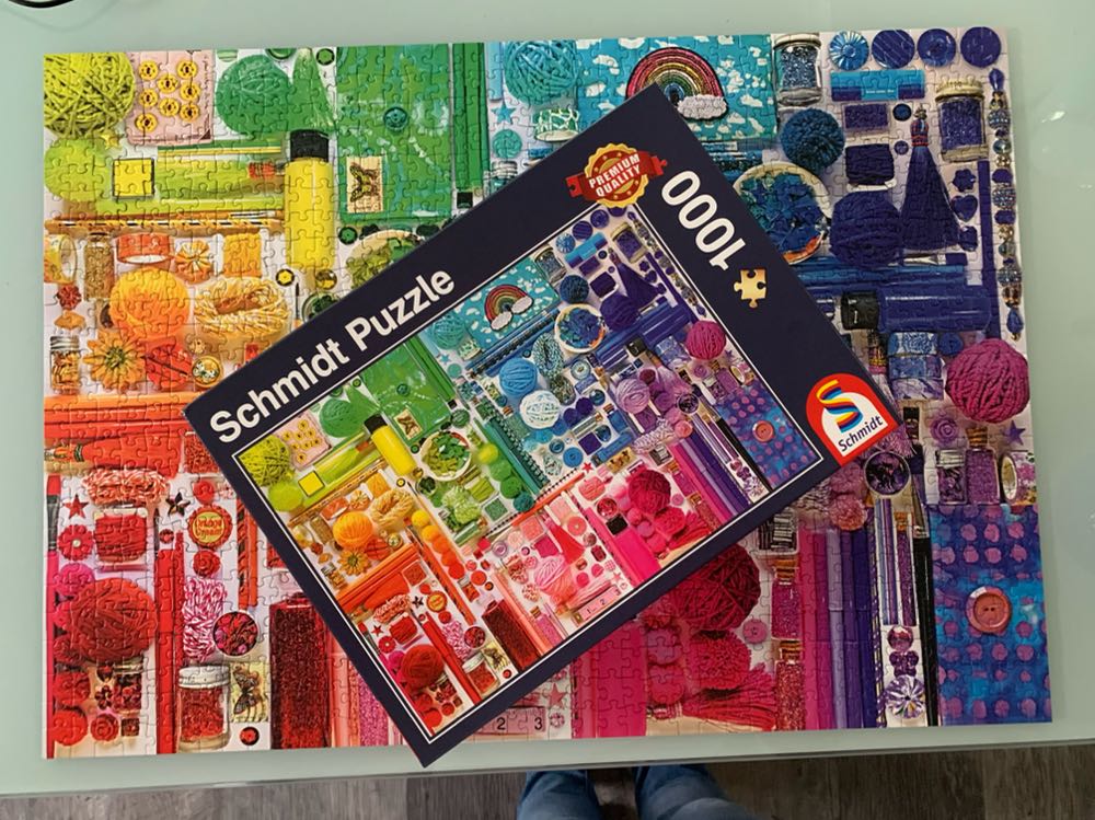 Colours Of The Rainbow - Schmidt Puzzle puzzle collectible [Barcode 4001504589585] - Main Image 2