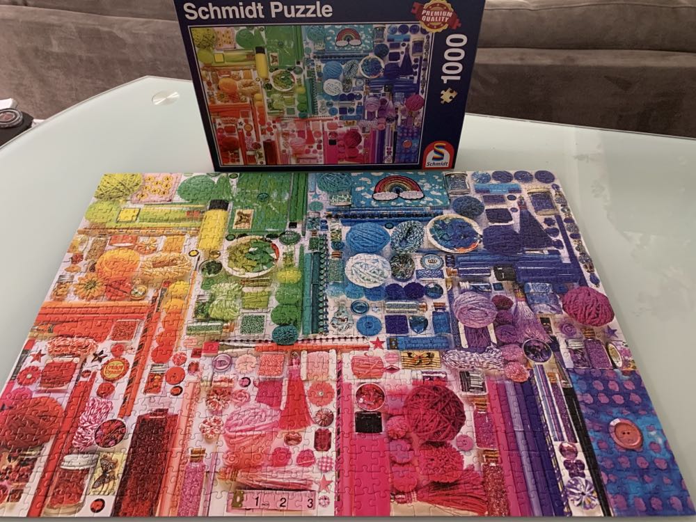Colours Of The Rainbow - Schmidt Puzzle puzzle collectible [Barcode 4001504589585] - Main Image 3