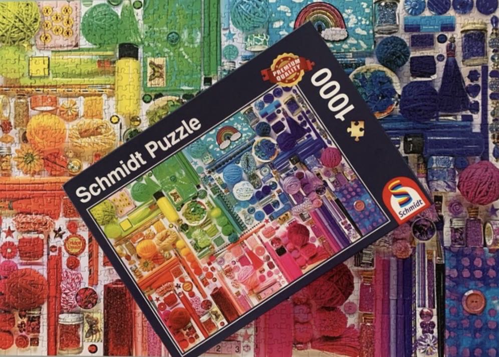 Colours Of The Rainbow - Schmidt Puzzle puzzle collectible [Barcode 4001504589585] - Main Image 4