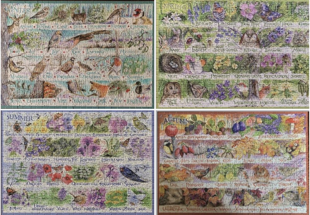 Woodland Seasons - Gibsons puzzle collectible [Barcode 5012269080148] - Main Image 3