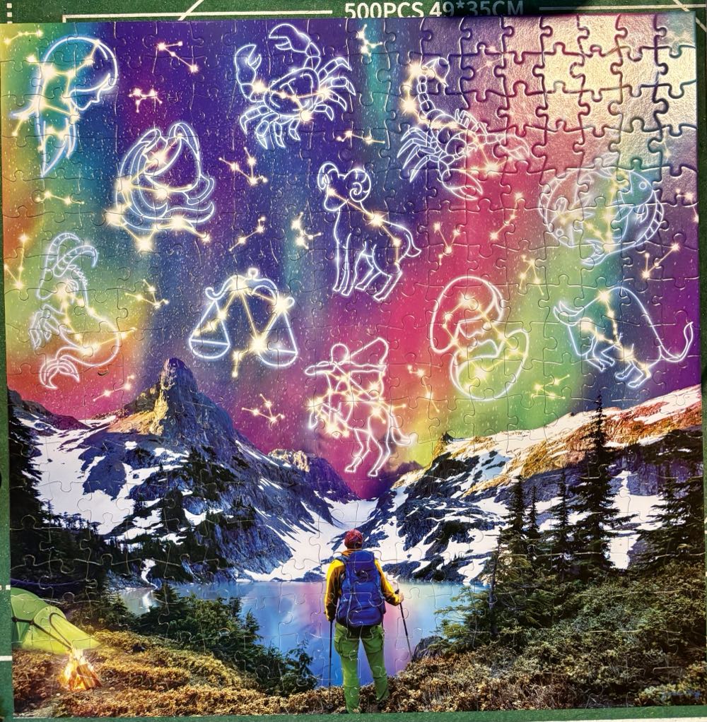 Zodiac Mountain NEWFS - Buffalo New 🚪 puzzle collectible [Barcode 079346027767] - Main Image 3