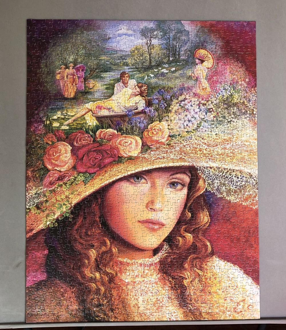 Grandmother’s Hat - Milton Bradley puzzle collectible [Barcode 032244048951] - Main Image 2