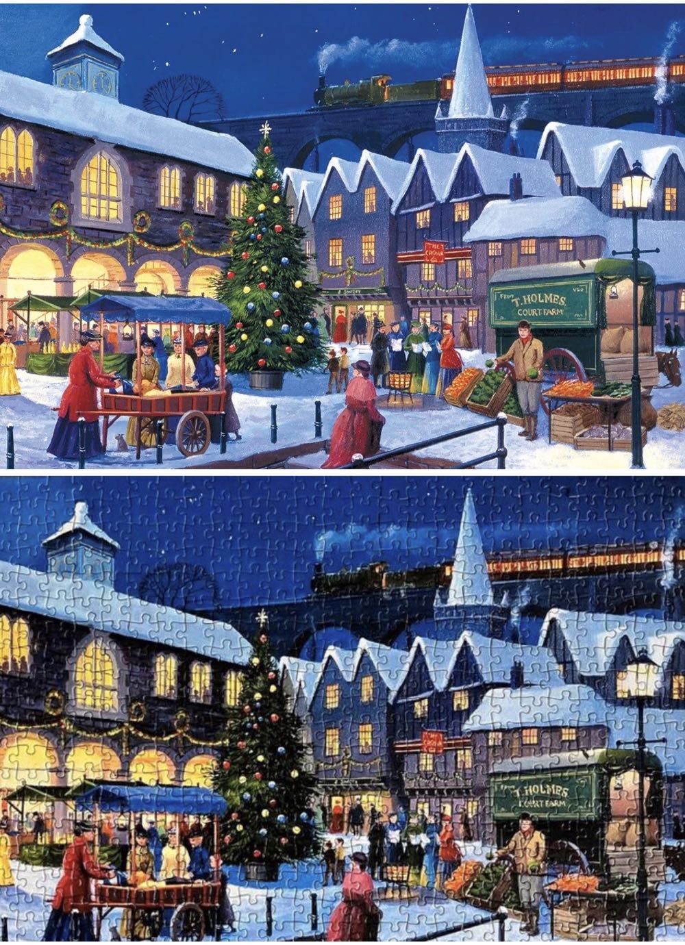 Christmas Eve - Gibsons puzzle collectible [Barcode 5012269050141] - Main Image 4