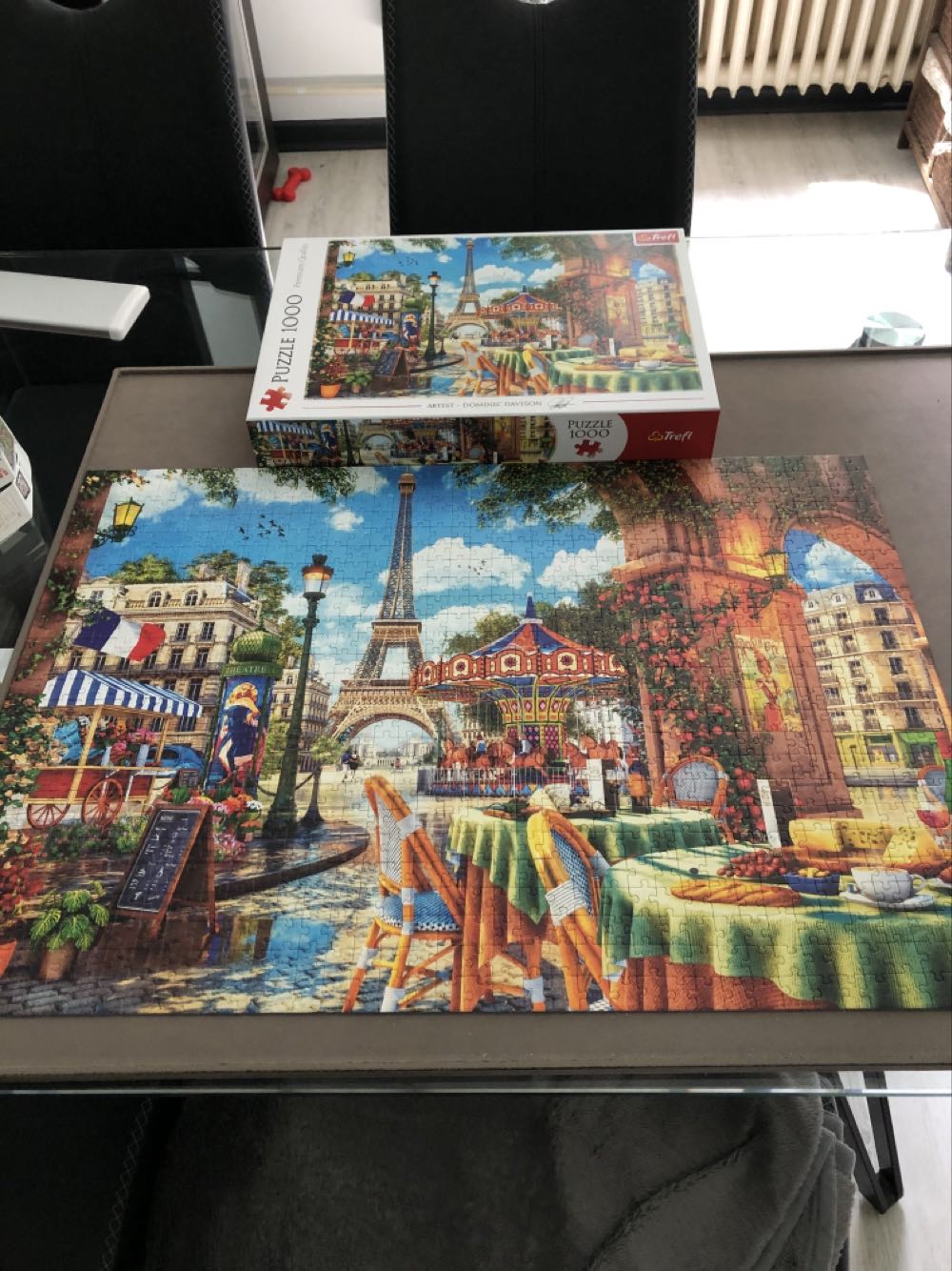 Parisian morning - Trefl puzzle collectible [Barcode 5900511106220] - Main Image 3