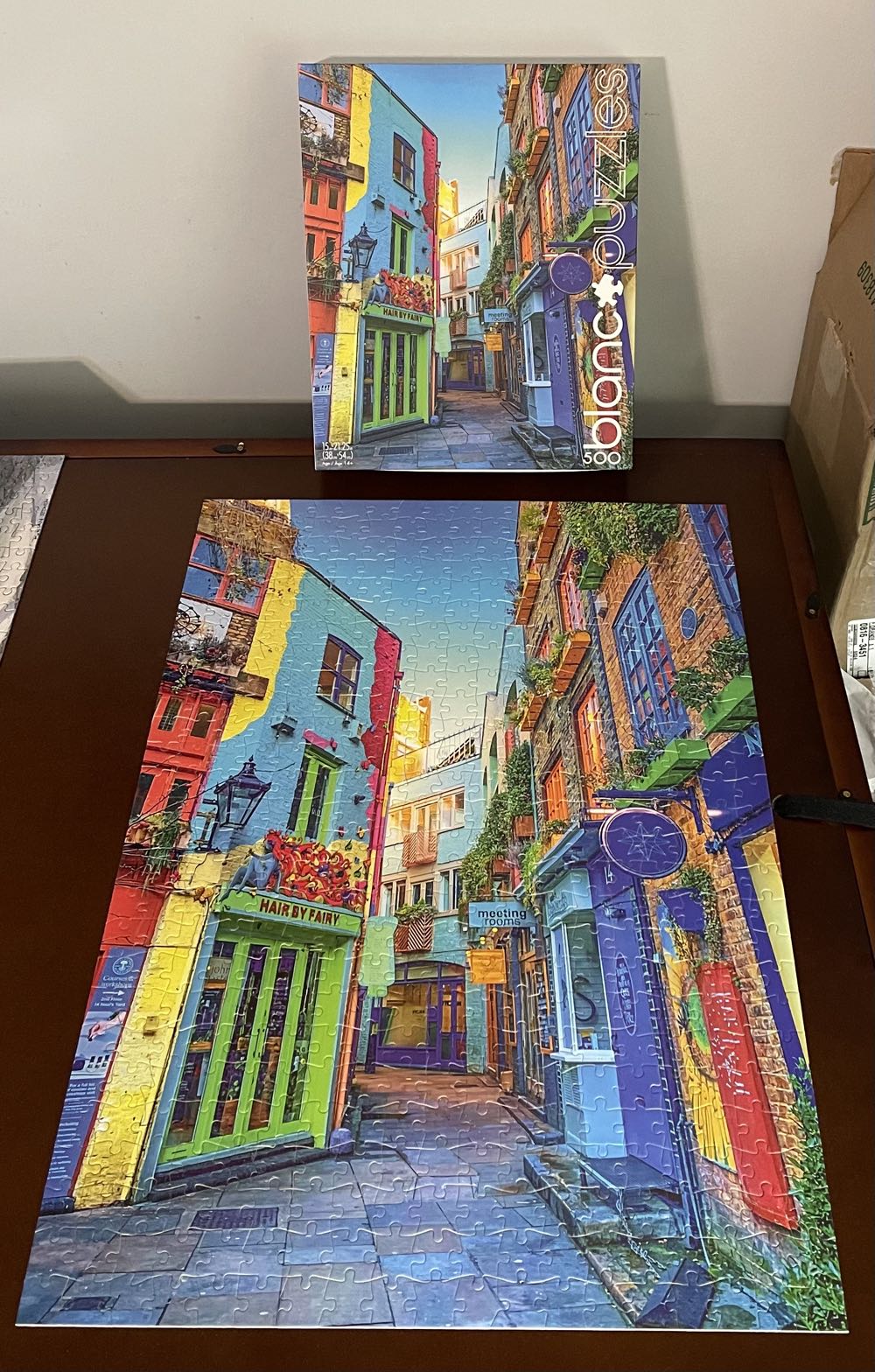 Bright London Streets - Blanc puzzle collectible [Barcode 079346553013] - Main Image 3