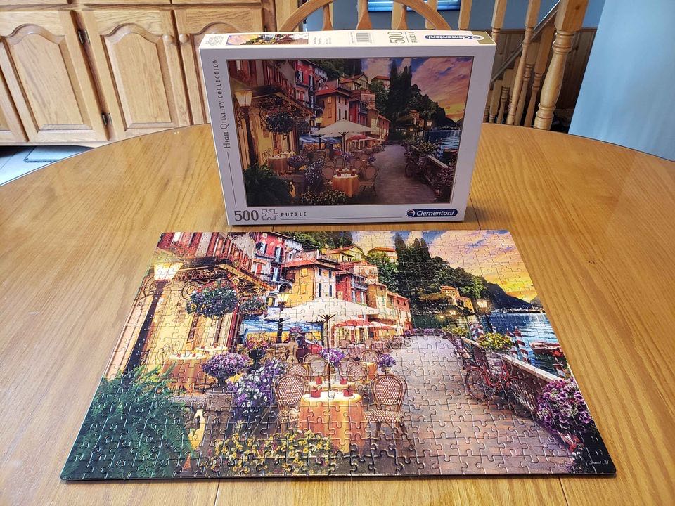 Monte Rosa Dreaming - Clementoni puzzle collectible [Barcode 8005125350414] - Main Image 2