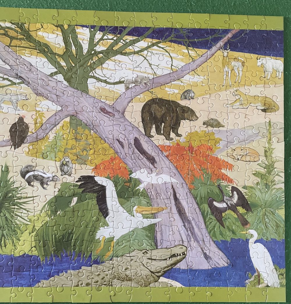 Birds And Animals Jigsaw - Pomegranate puzzle collectible [Barcode 717195243616] - Main Image 2