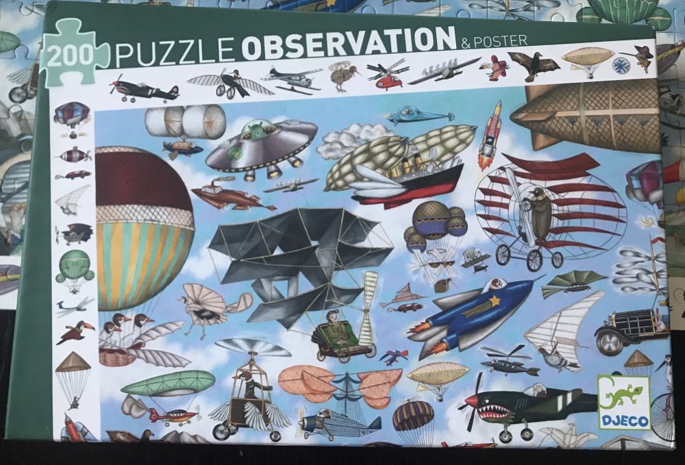 Aéro Club ✈️🐦 - DJECO 🇫🇷 puzzle collectible [Barcode 3070900074514] - Main Image 4