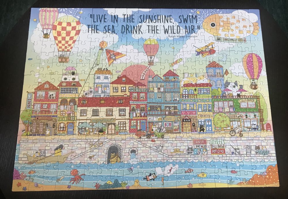 Harbor City - Re-marks puzzle collectible [Barcode 681410660031] - Main Image 2