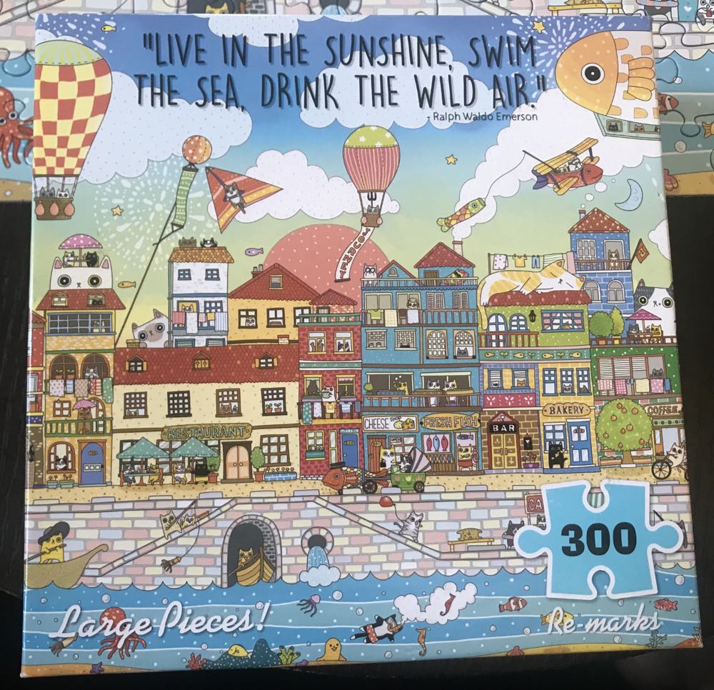 Harbor City - Re-marks puzzle collectible [Barcode 681410660031] - Main Image 4