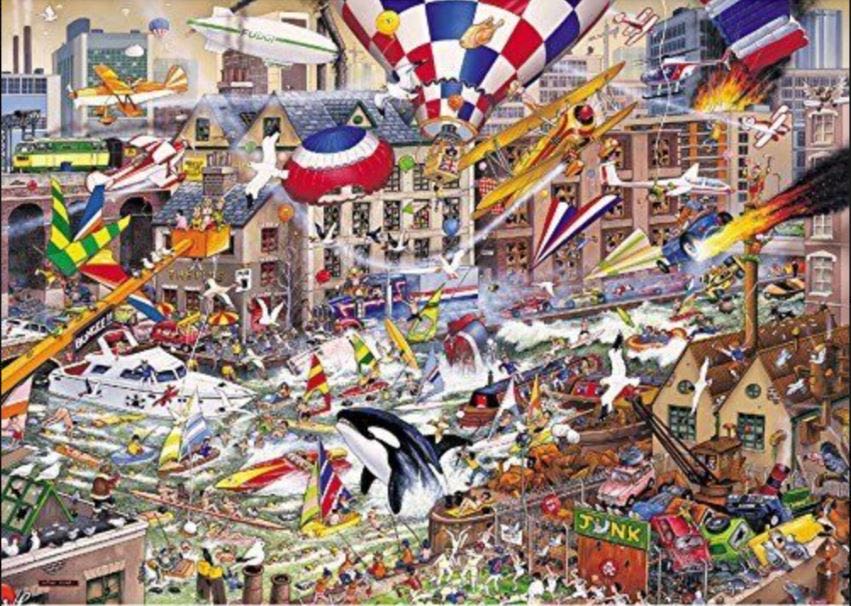 I ❤️ the Weekend - Gibsons 🇬🇧 puzzle collectible [Barcode 5012269007879] - Main Image 2