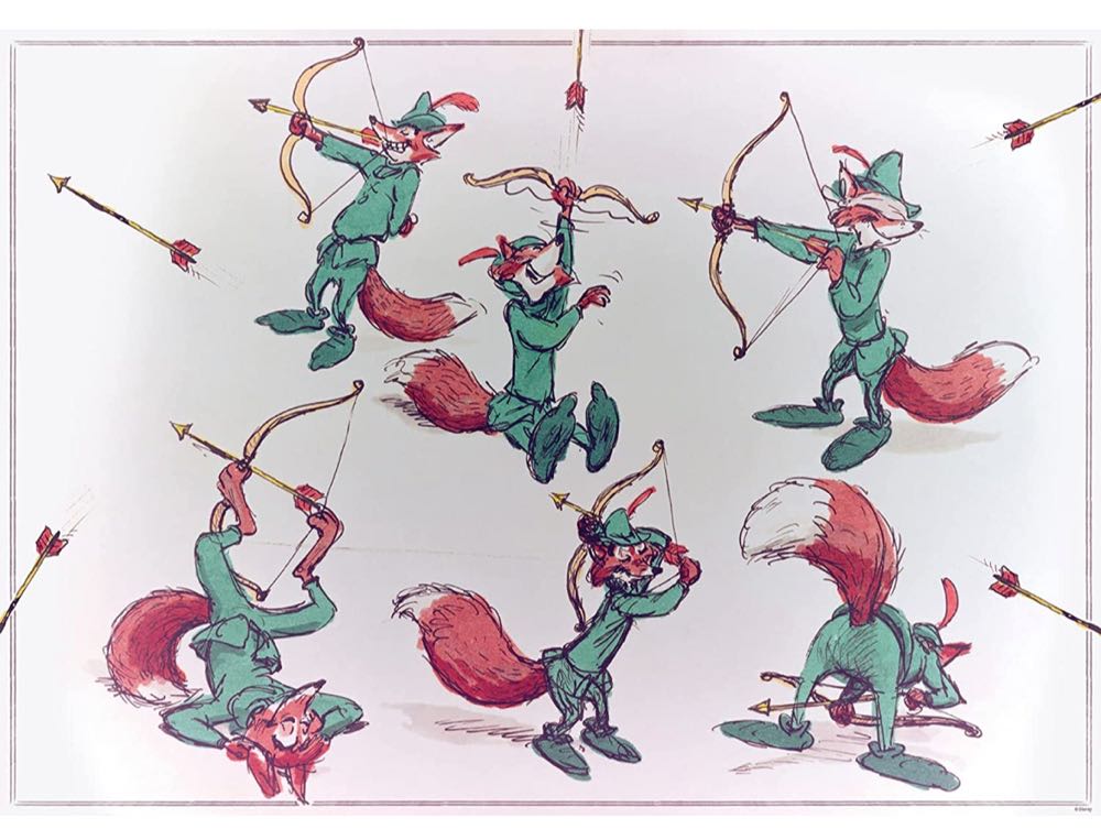 Disney Treasures from The Vault Robin Hood  - Ravensburger puzzle collectible - Main Image 2