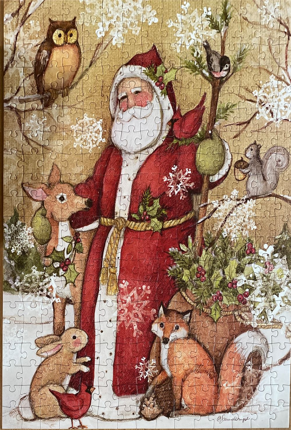 Woodland Santa - Lang puzzle collectible [Barcode 739744173717] - Main Image 2