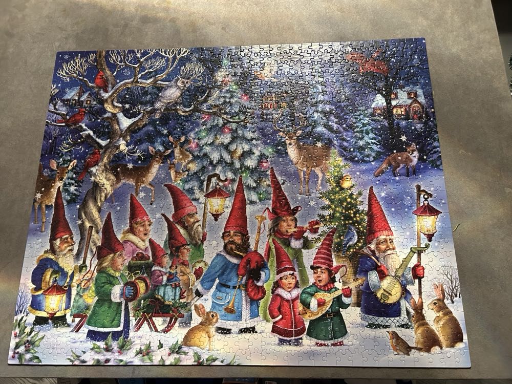 Going Gnome For Christmas - Vermont Christmas Company puzzle collectible [Barcode 819273022745] - Main Image 2