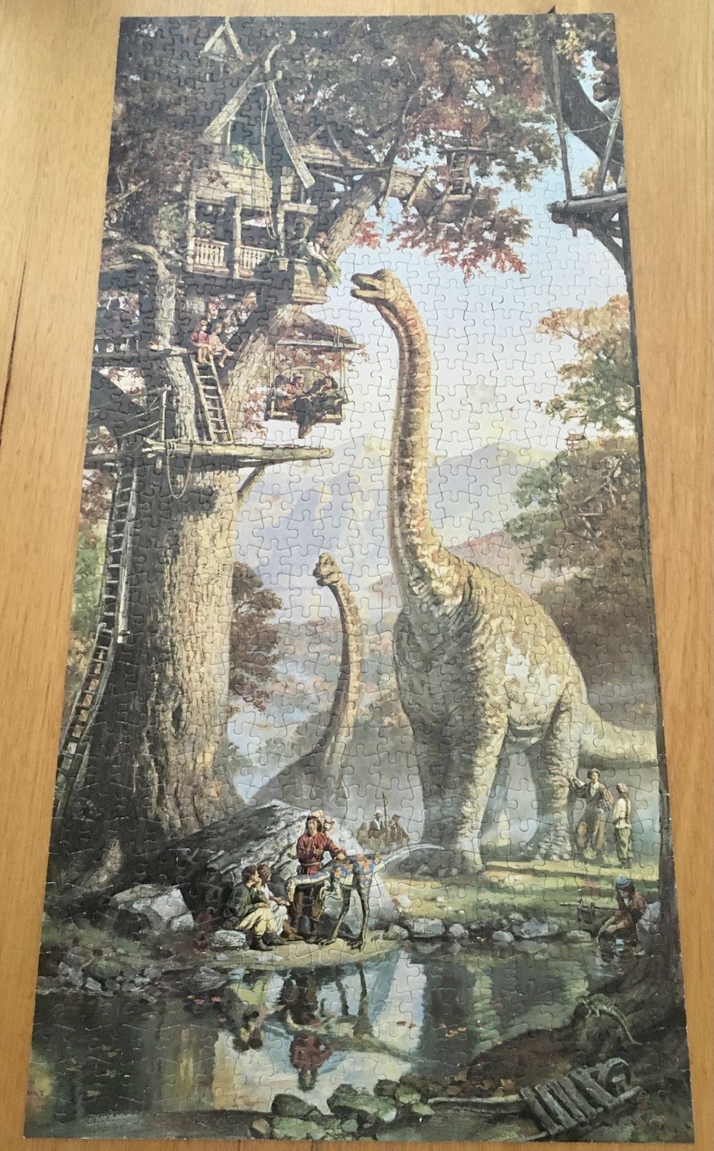 Dinotopia - Morning In Treetown - Spears Games 🇦🇺 puzzle collectible [Barcode 9310388302940] - Main Image 2