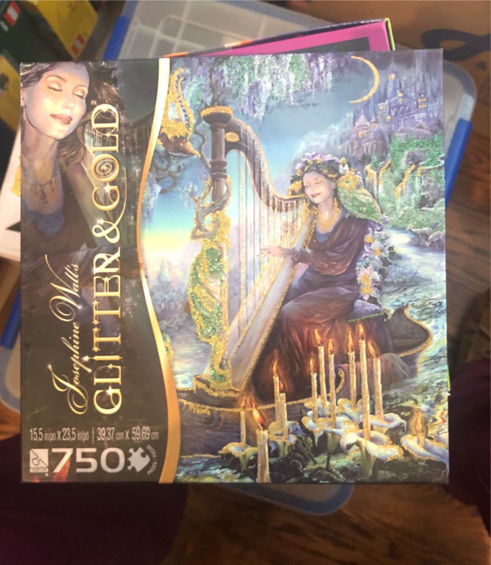 Masque Of Love Josephine Wall Heart And Soul 750 Pieces Sealed  puzzle collectible [Barcode 686141415028] - Main Image 2