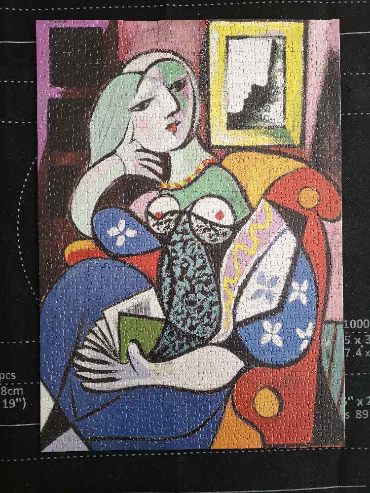 Woman With A Book - Piatnik puzzle collectible [Barcode 9001890534140] - Main Image 2