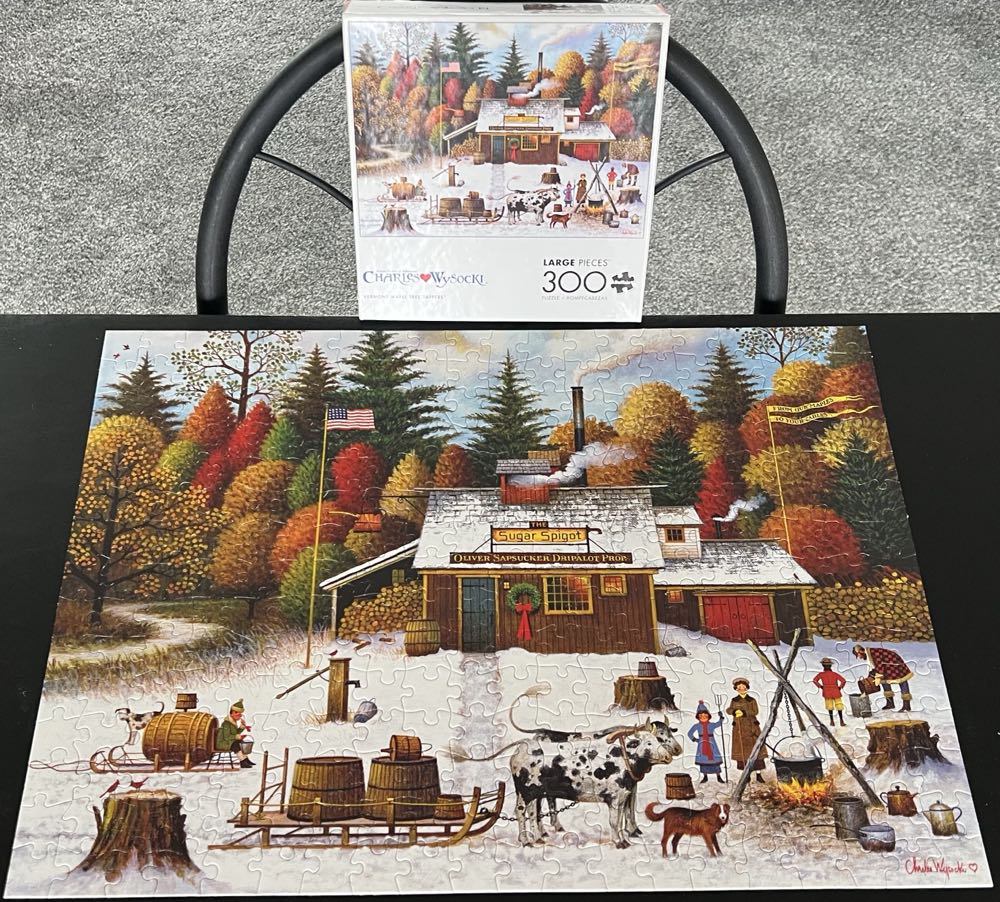 Vermont Maple Tree Tappers - 1044, 3/14/26 - SOLD - Buffalo Games Inc puzzle collectible [Barcode 079346026890] - Main Image 3