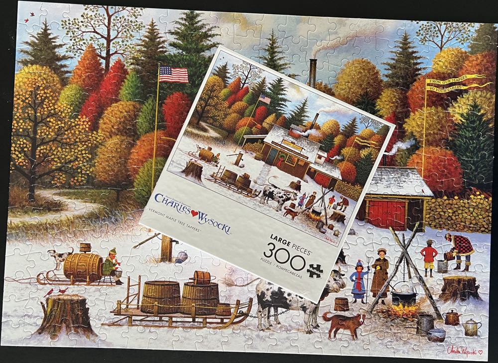 Vermont Maple Tree Tappers - 1044, 3/14/26 - SOLD - Buffalo Games Inc puzzle collectible [Barcode 079346026890] - Main Image 4