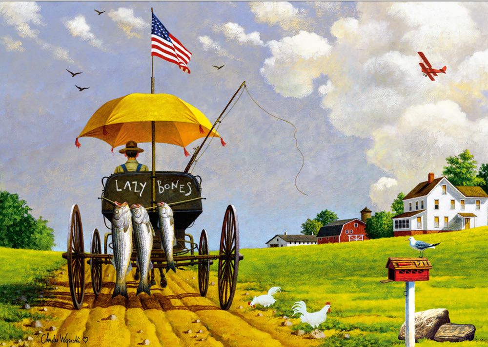 Wait ‘Till Martha Sees What I’m Bringing Home - Buffalo Games puzzle collectible [Barcode 079346026944] - Main Image 2