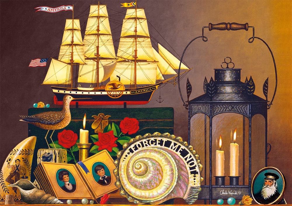 Forget Me Not - Buffalo puzzle collectible [Barcode 079346026838] - Main Image 2