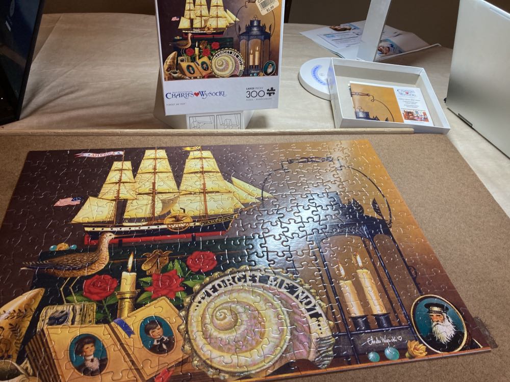 Forget Me Not - Buffalo puzzle collectible [Barcode 079346026838] - Main Image 3