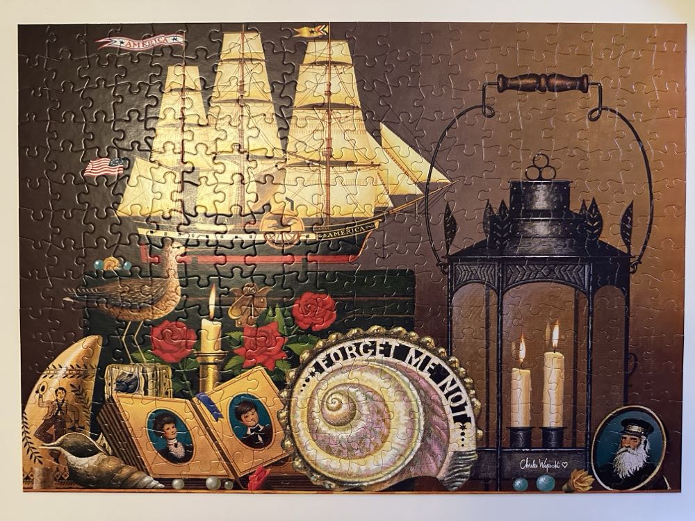 Forget Me Not - Buffalo puzzle collectible [Barcode 079346026838] - Main Image 4