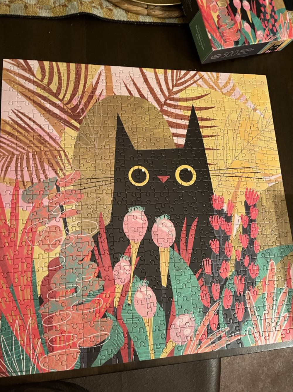 470. Black Cat - Genuine Fred puzzle collectible [Barcode 728987036217] - Main Image 3