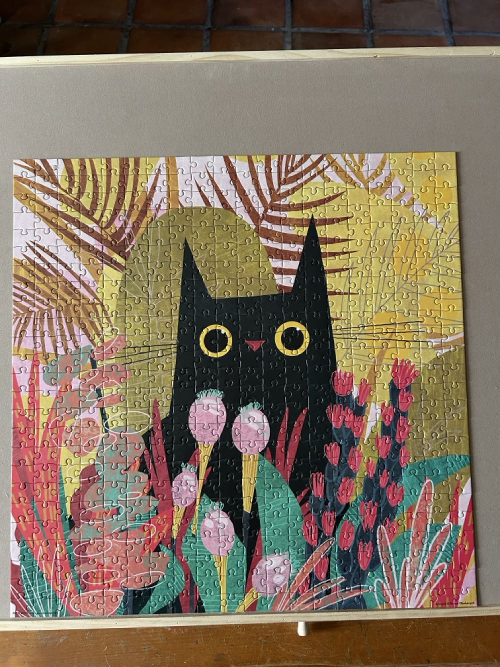 470. Black Cat - Genuine Fred puzzle collectible [Barcode 728987036217] - Main Image 4