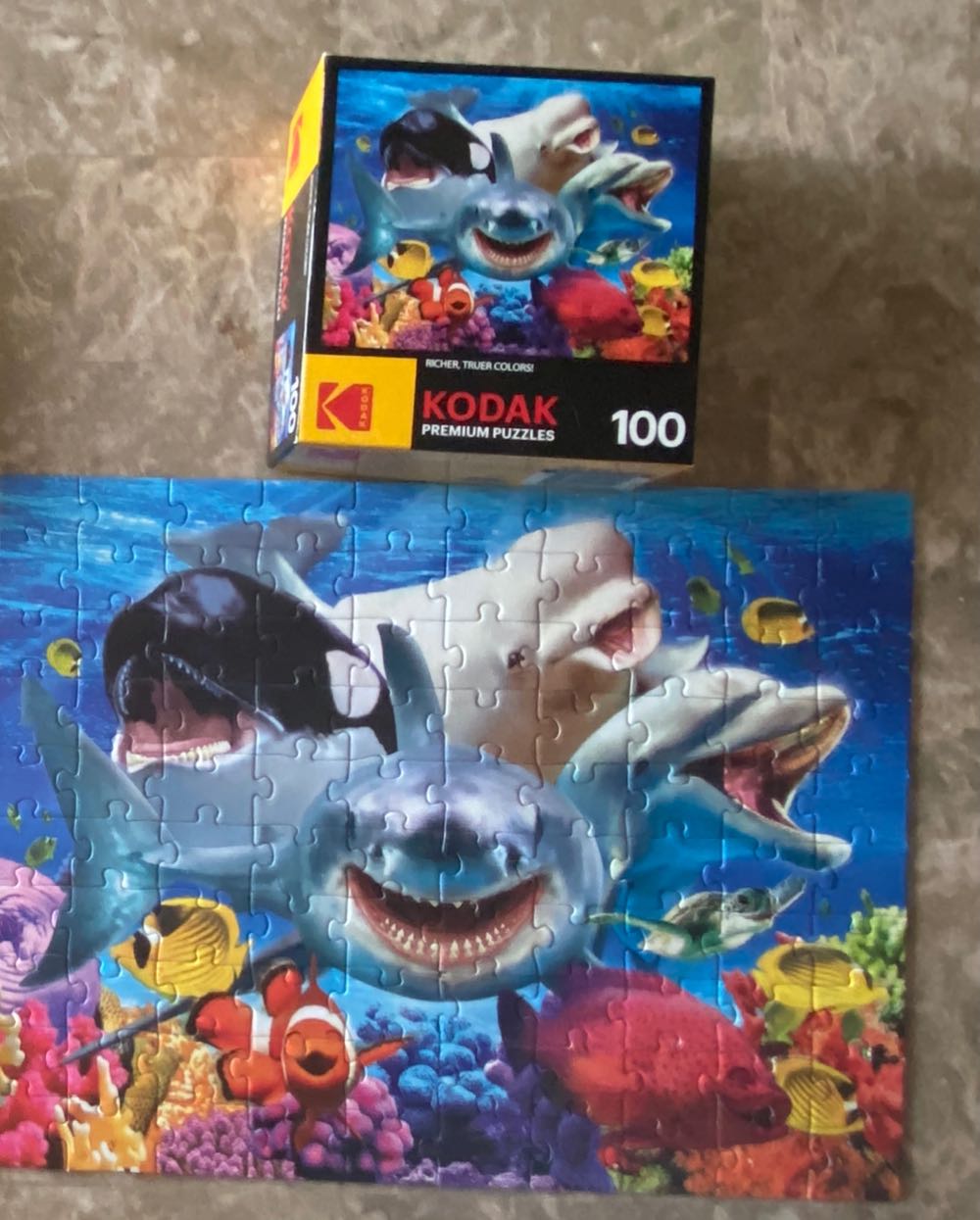 Ocean LOL - Kodak puzzle collectible [Barcode 4895145421140] - Main Image 2