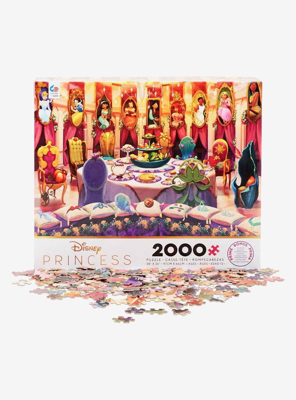 Disney Princess - Ceaco puzzle collectible [Barcode 021081350563] - Main Image 3
