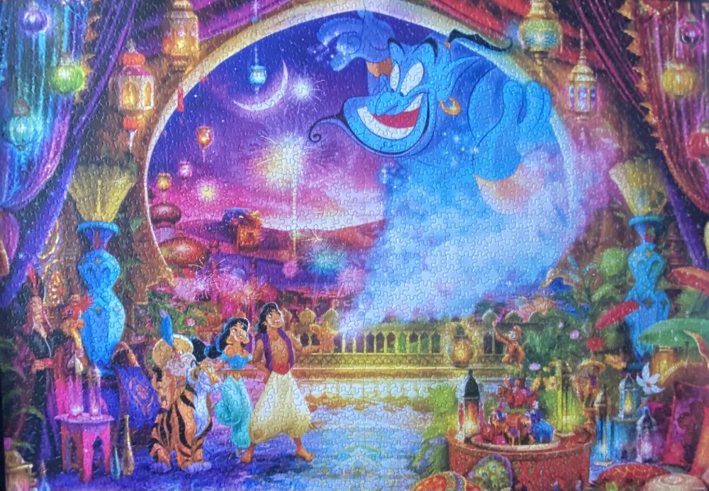 Disney: Aladdin’s Third Wish - Ceaco Disney puzzle collectible [Barcode 021081350570] - Main Image 2