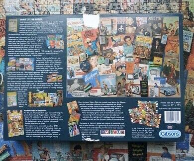 Spirit Of The 50s - Gibsons puzzle collectible [Barcode 5012269070811] - Main Image 2